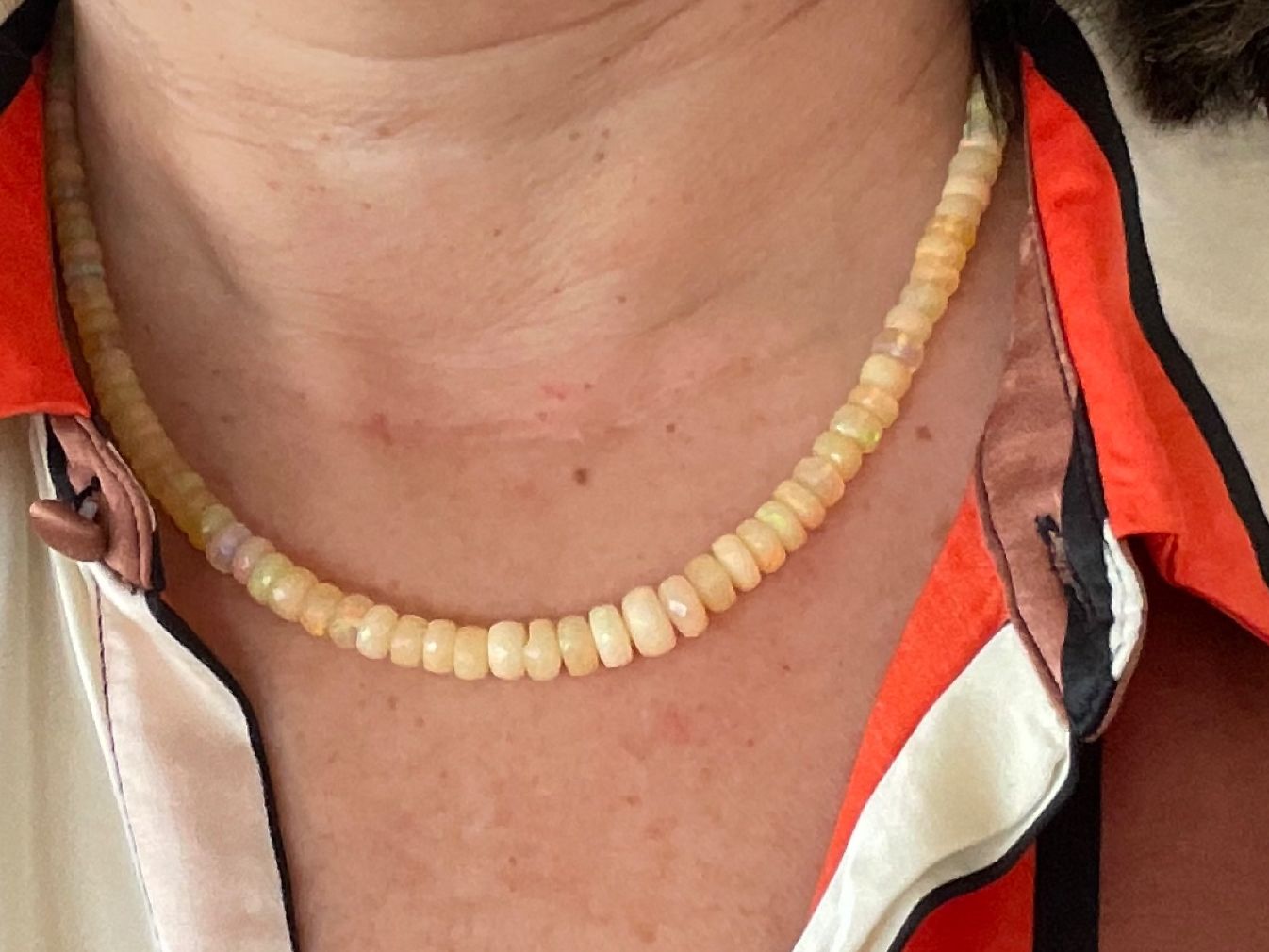 Catenine: Opal Kette 925 Silber, Top Zustand – Nuovo (secondo la descrizione) da Buchs ZH venduto da Automatic007