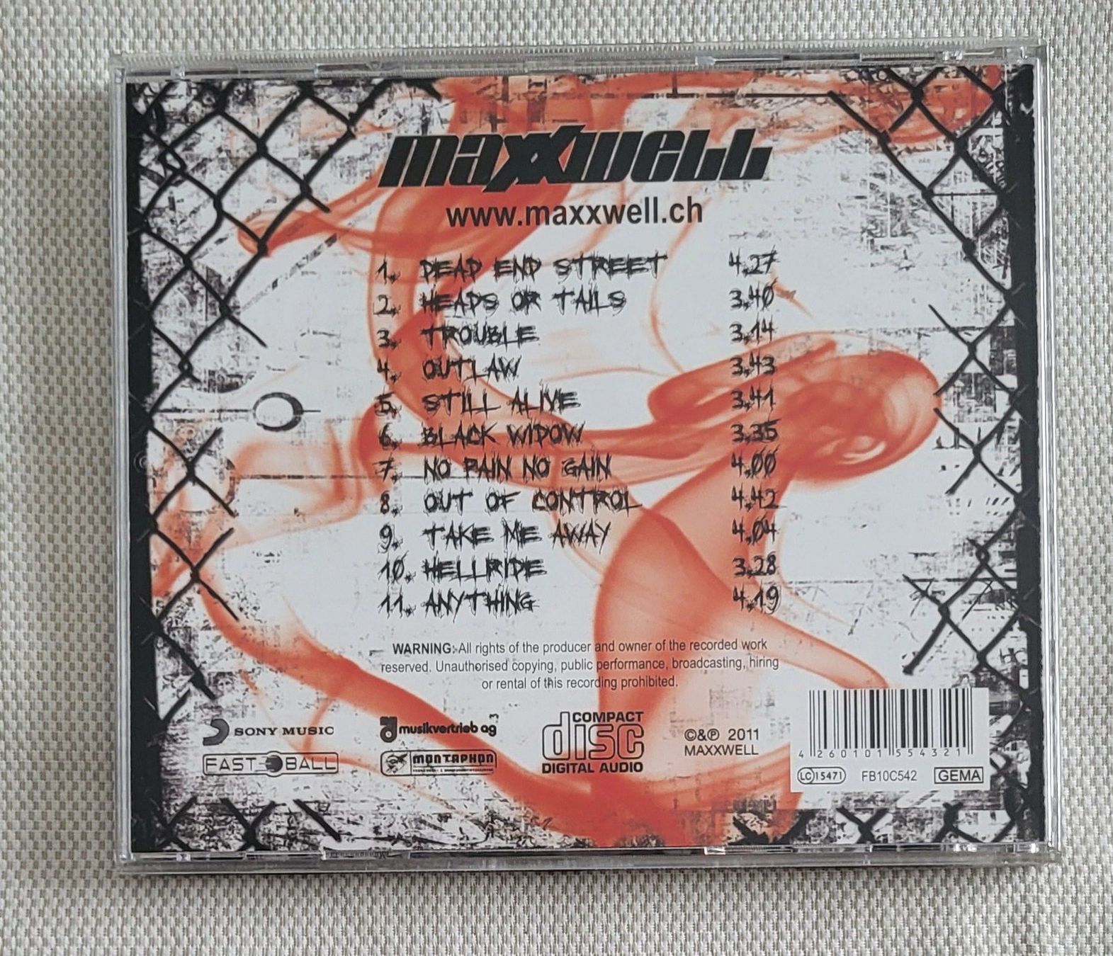 CD: Maxxwell - All In – Usato da Villars-sur-glane venduto da Epsilonhike 1