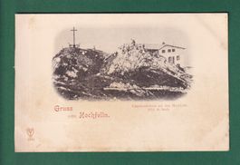 Gruss vom HOCHFELLN - Unterkunftshaus