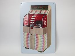 Blechschild Jukebox AMI 1951 Musikbox