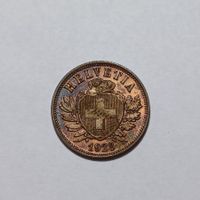 2 Rappen 1928 unz-stgl