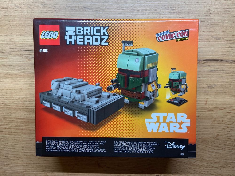 LEGO BRICKHEADZ: Boba Fett und Han Solo in Carbonit (41498) | Kaufen auf Ricardo