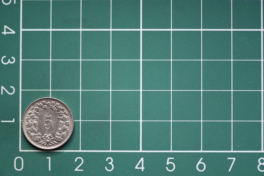 Alle Münzen: 5x 5 rappen – Gebraucht aus Laupen BE von Gufi57 5
