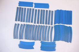 Blaue Lego 12 Volt Schienen