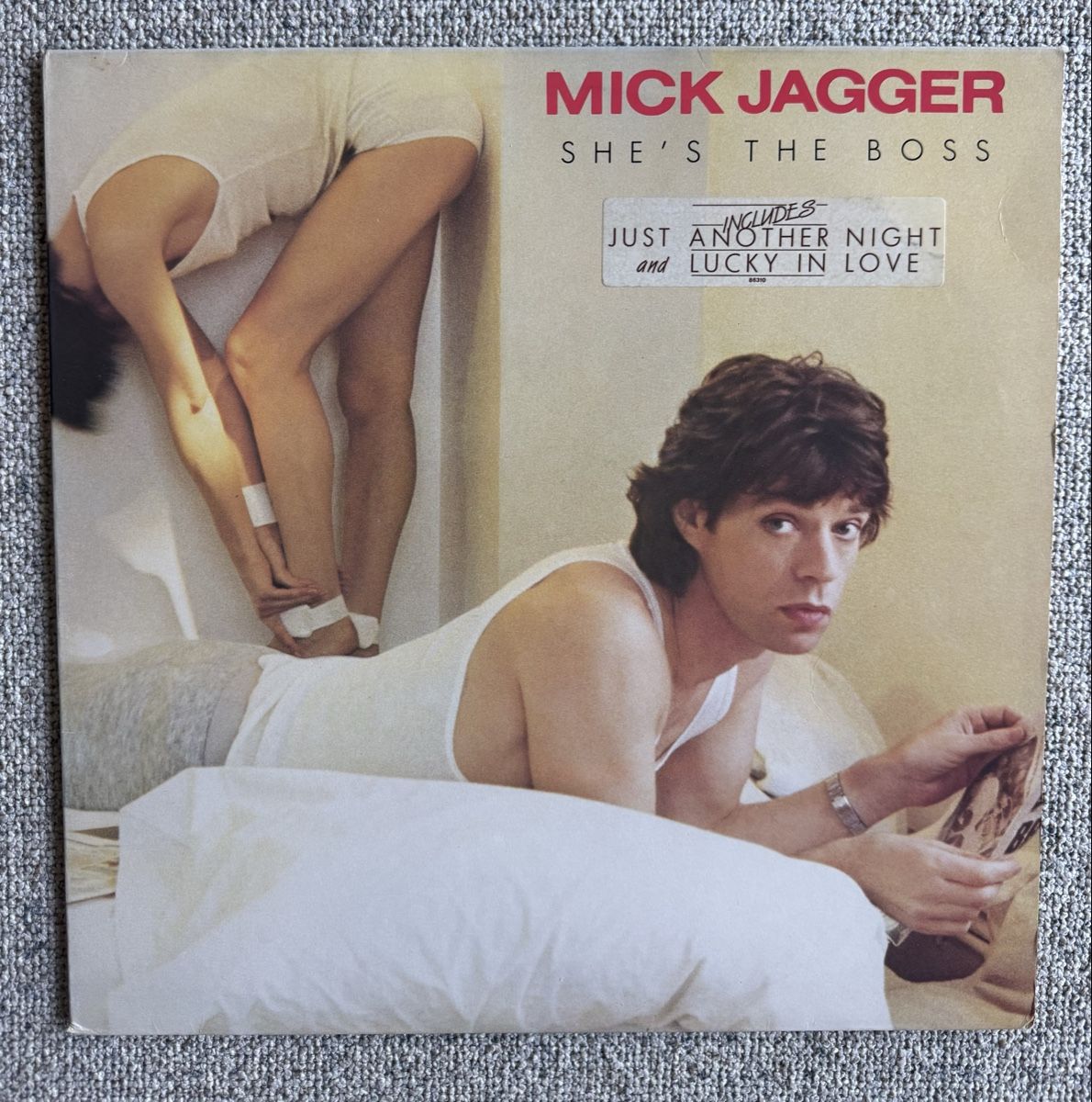 Dischi in vinile: Mick Jagger - She's The Boss - LP -1985 – Usato da Rorbas venduto da BlackstarRecords