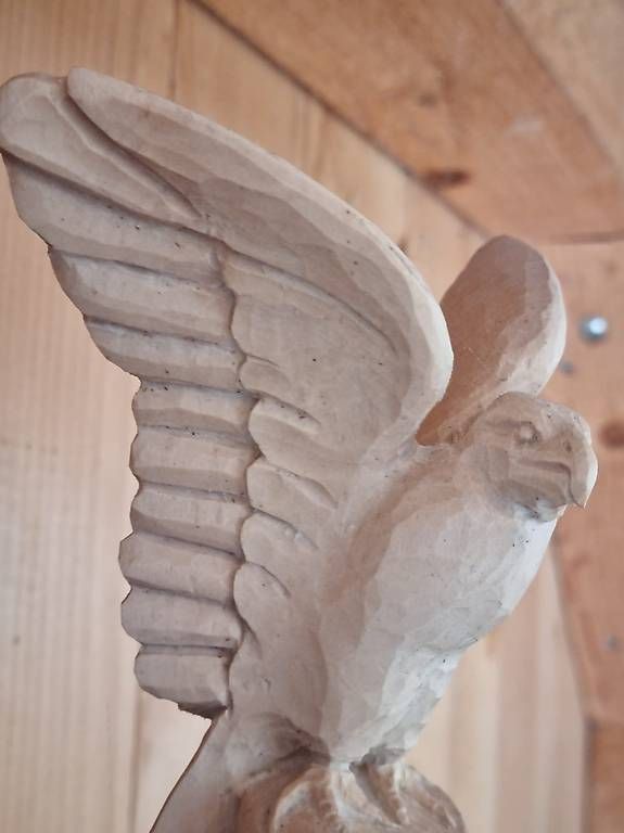 Gravures sur bois: Handgeschnitzter Adler – Neuf (Voir description) à Sempach par JaMa12 1