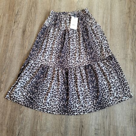 Maxi Rock im Animallook M
