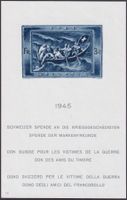1945, W21 (Spendenblock, Nr.12) postfrisch **, Kat: 200.-