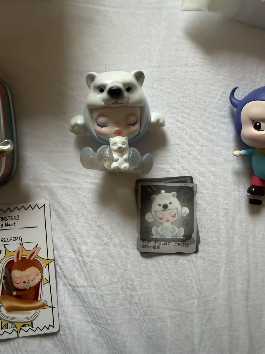 Pop Mart Statuette: 4 figurine. Labubu - Skullpanda - The monsters – Nuovo (secondo la descrizione) da Concise venduto da Lae99 3
