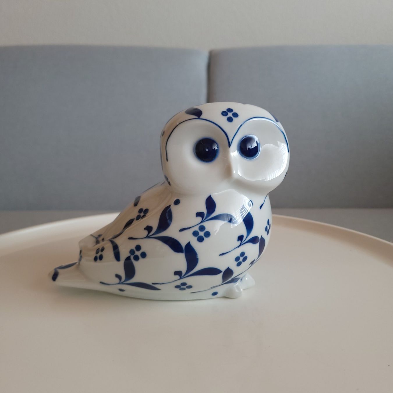 Figuren: 1986 V&B "GALLO DESIGN"  Royal Handpainted Keramik-Eule – Gebraucht aus Savièse von qm2710