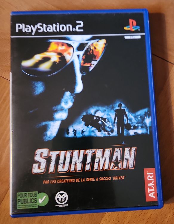 Jeu STUNTMAN Pour PlayStation 2 - Version Française Complète (Boîte, Manuel), Testé, Édité Par Atari