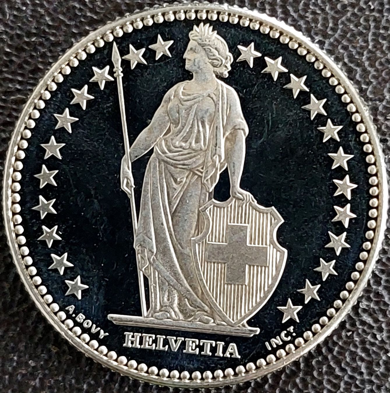 Alle Münzen: 2 Franken 1990 stgl. / aus Münzsatz – Neu (gemäss Beschreibung) aus Arch von coinsandmore 1