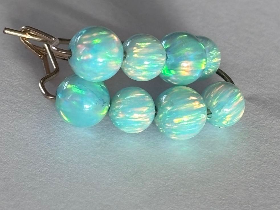 Orecchini pendenti & Orecchini a lobo: Opal Earring, Synthetic  Opal . – Nuovo (secondo la descrizione) da Dübendorf venduto da S1973E