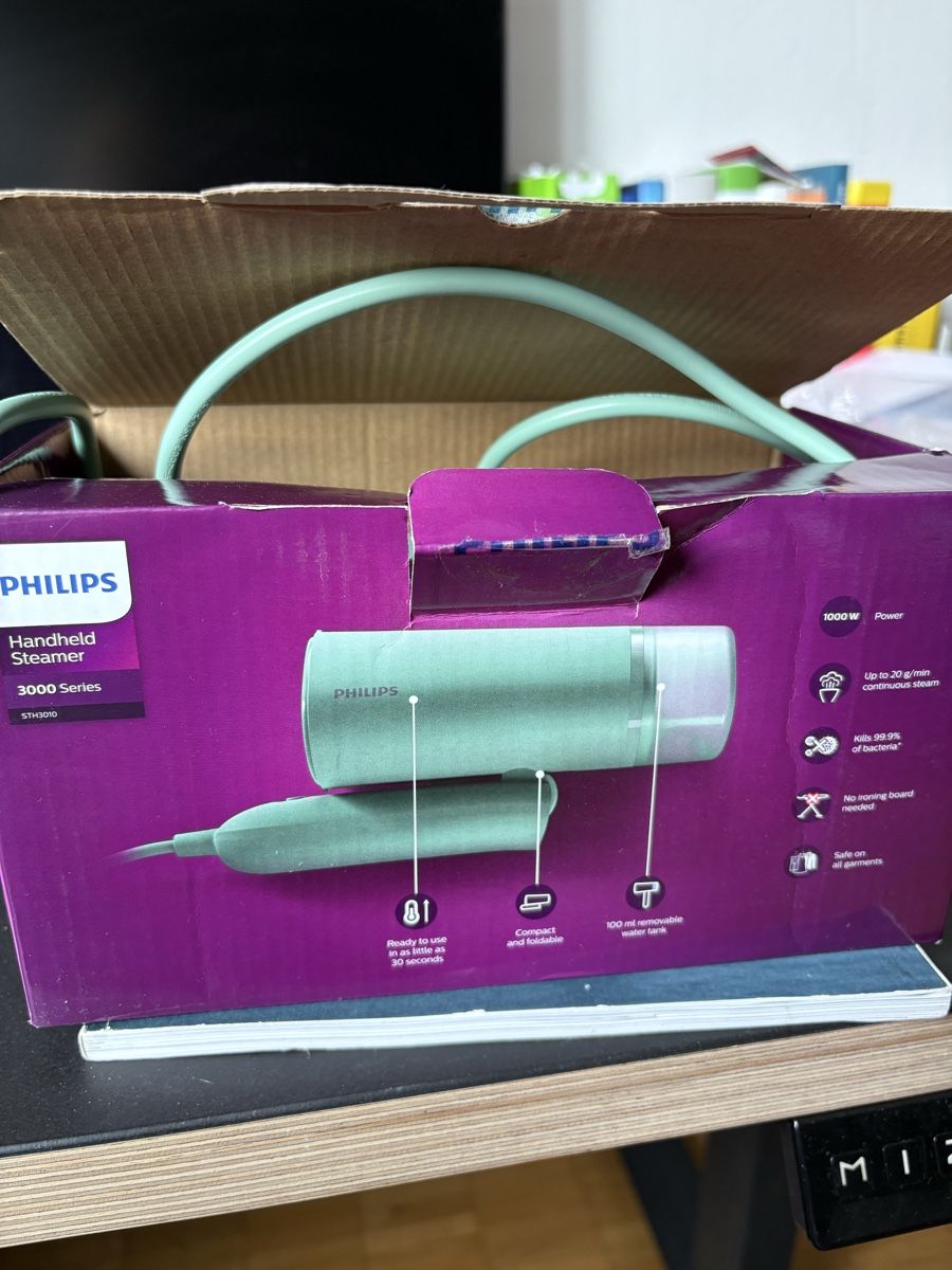 Philips Pulitori a vapore: PHILIPS Handheld Steamer 3000 Series neu – Usato da Zürich venduto da trojana 2
