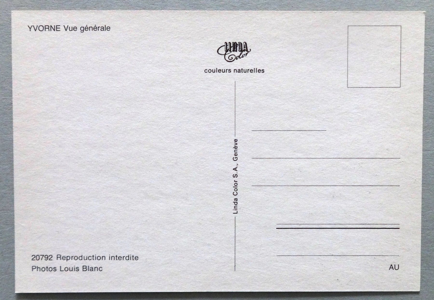 Cartoline postali: Yvorne - Vue générale – Usato da Fétigny venduto da Billy2miny 1