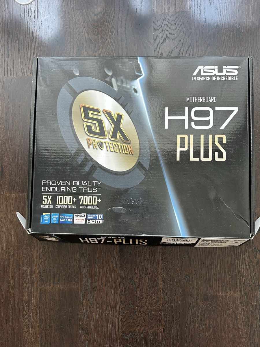 Asus Schede madri: Asus H97Plus Motherboard – Usato da Reiden venduto da Rosenrot13