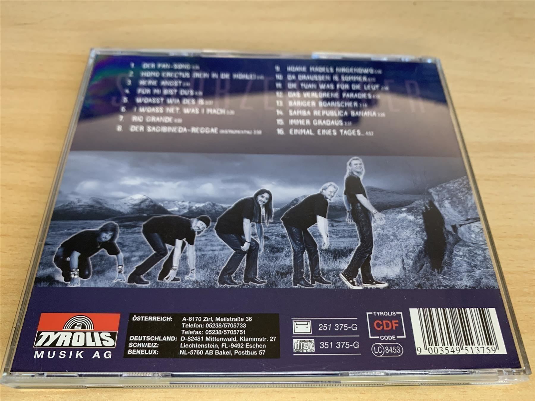 CD: Schürzenjäger – Homo Erectus – Usato da Rikon im Tösstal venduto da Alpenmutz 1
