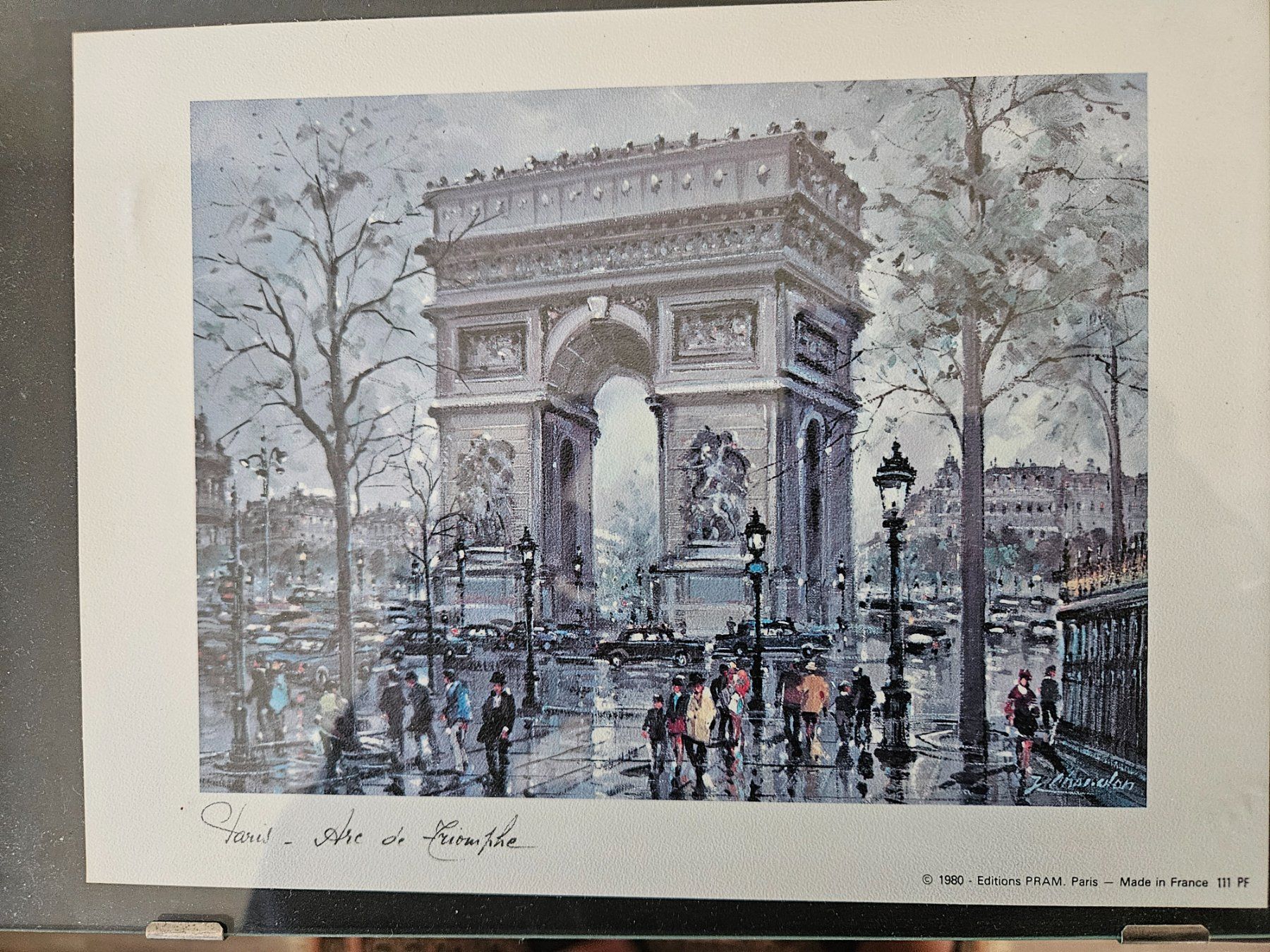 Foto & Immagini: Arc de Triomphe Paris – Usato da Studen BE venduto da Pension0