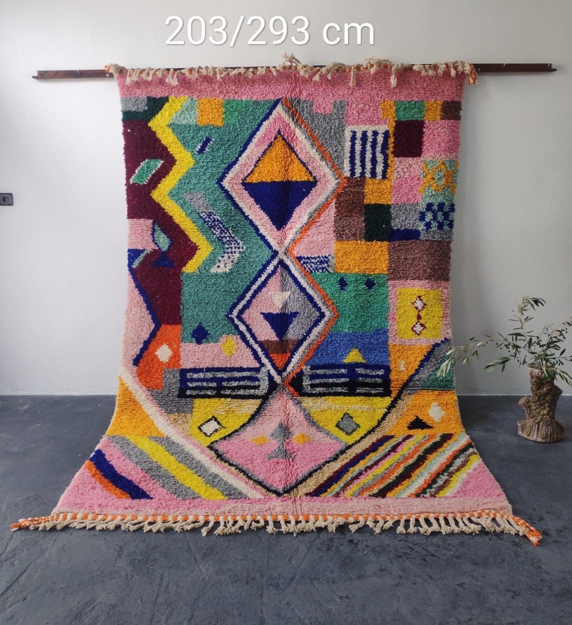 Tappeti: Tapis Beni Ouarain fait main – Nuovo (secondo la descrizione) da Crans-Montana venduto da RedRugs09 2
