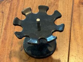 Stempelhalter / Stempelkarussell schwarz – für 8 Stempel