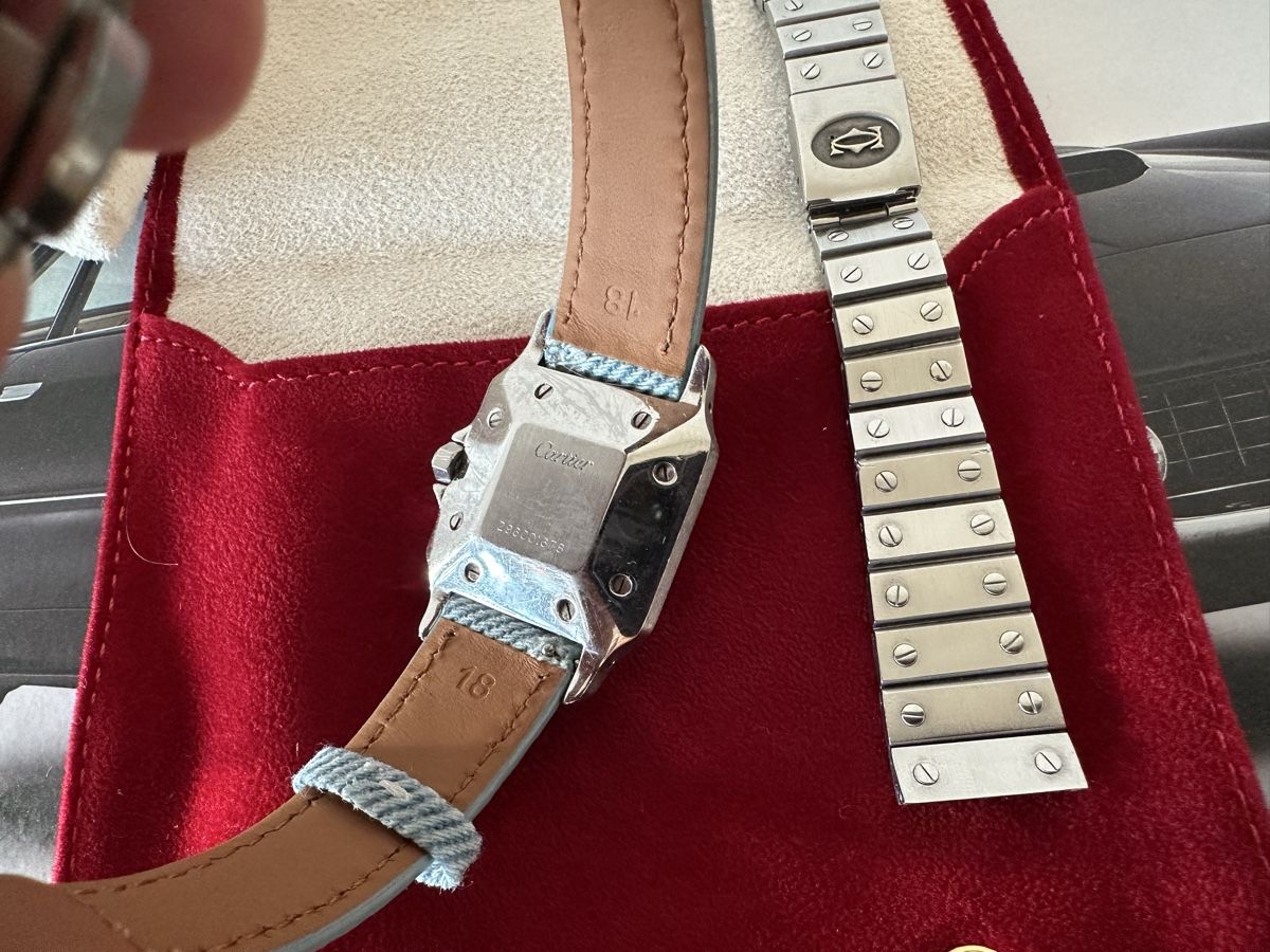 Cartier Uhren: Cartier Santos 2960 – Gebraucht aus Zug von wildcollection 4