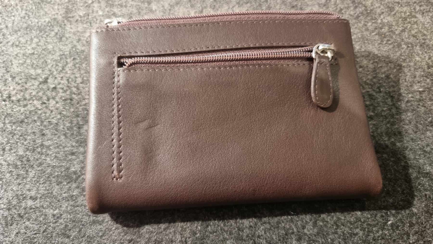 Brieftaschen: Portemonnaie Leder in braun – Neu (gemäss Beschreibung) aus Rebstein von James-Dean 6