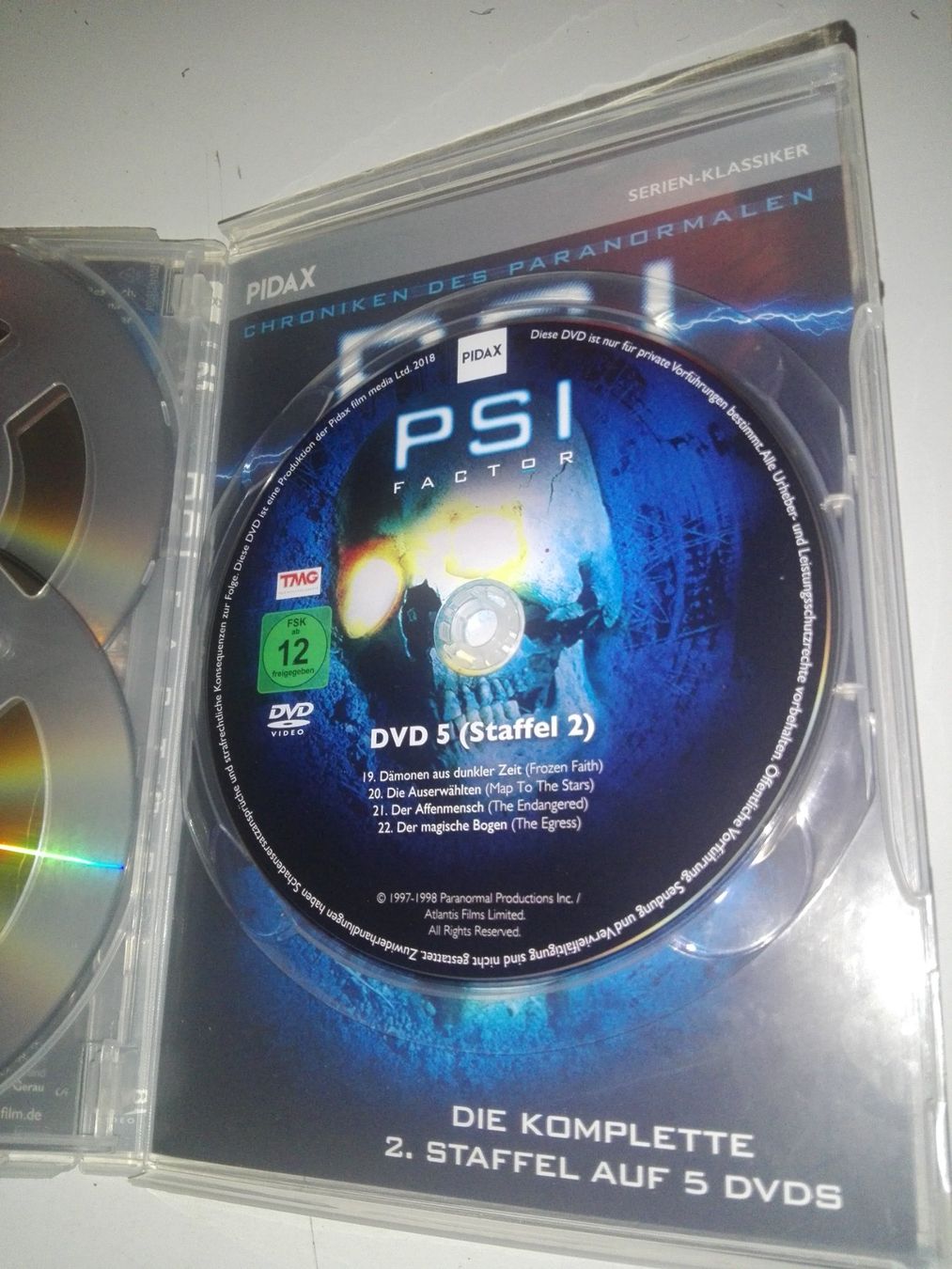 Alle DVDs: Psi Factor - Staffel 2   (Deutsch & Englisch)      5-DVDs – Gebraucht aus St.Gallen von elk2022 4