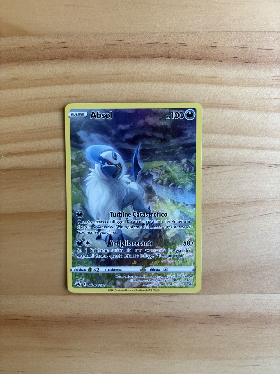 Pokémon Sammelbilder & Trading cards: Absol #GG16 Pokemon Crown Zenith – Neu (gemäss Beschreibung) aus Bever von vyn_90