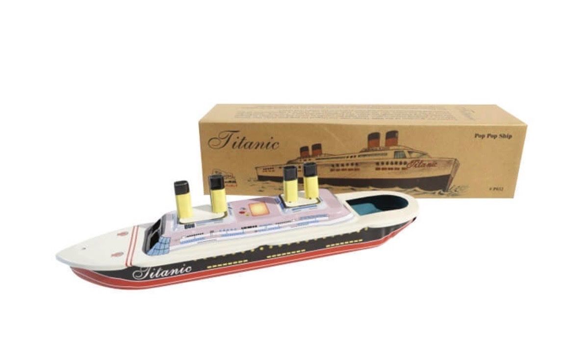 Giocattoli: Schlussverkauf - Pop Pop Boot Titanic "Handbemalt" – Nuovo e nell'imballaggio originale da Adliswil venduto da art-of-crafts 2
