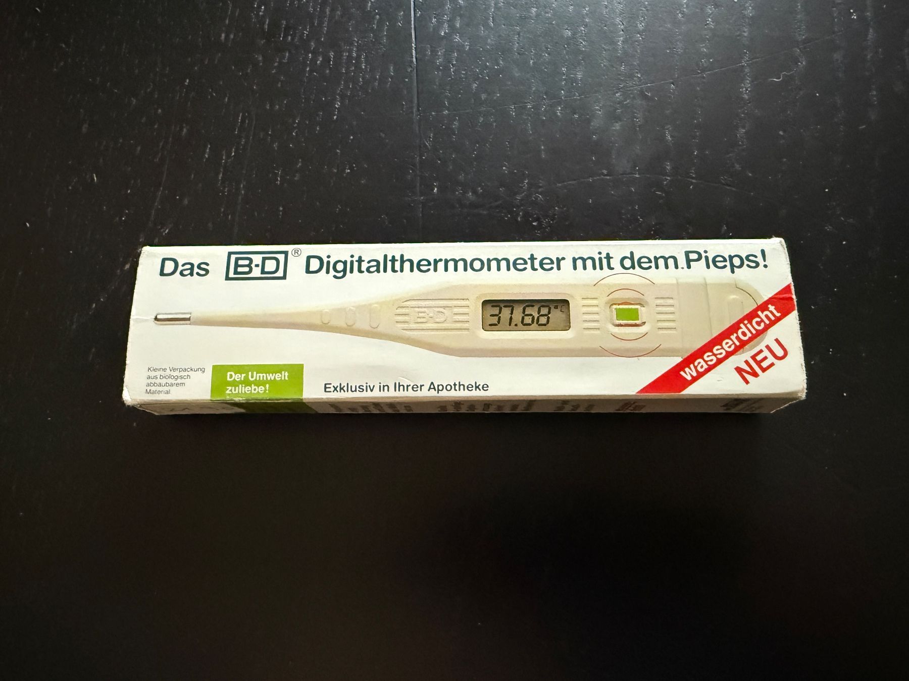 Altro per la casa: BD Digital-Fieberthermometer mit Piepton, wasserdicht – Usato da Erstfeld venduto da Uhu1980