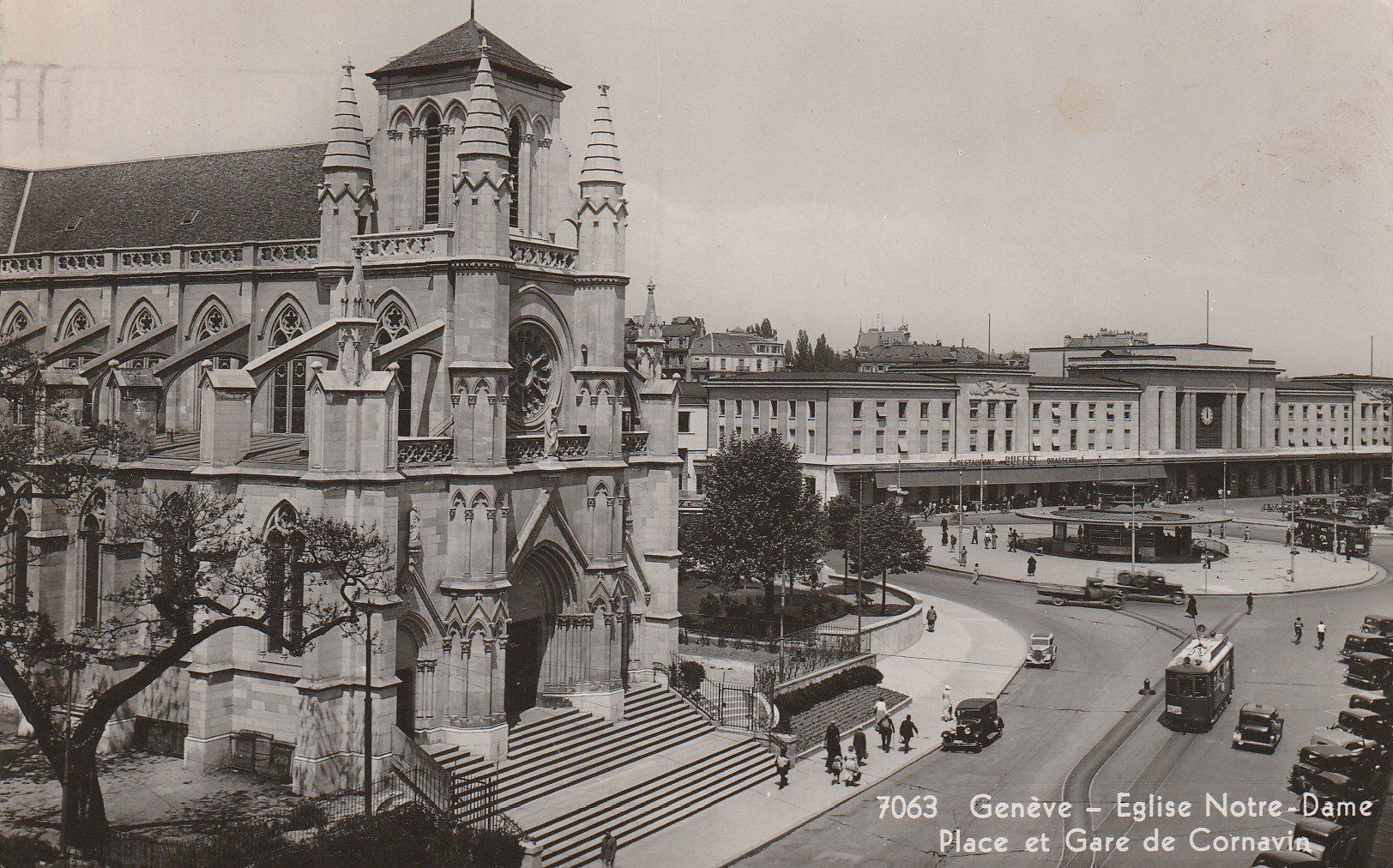 Cartoline postali: AK Genève gel. 20.9.1937 – Usato da Fribourg venduto da schnalla92