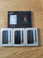 5x SSDs von Crucial und SanDisk, top Zustand.