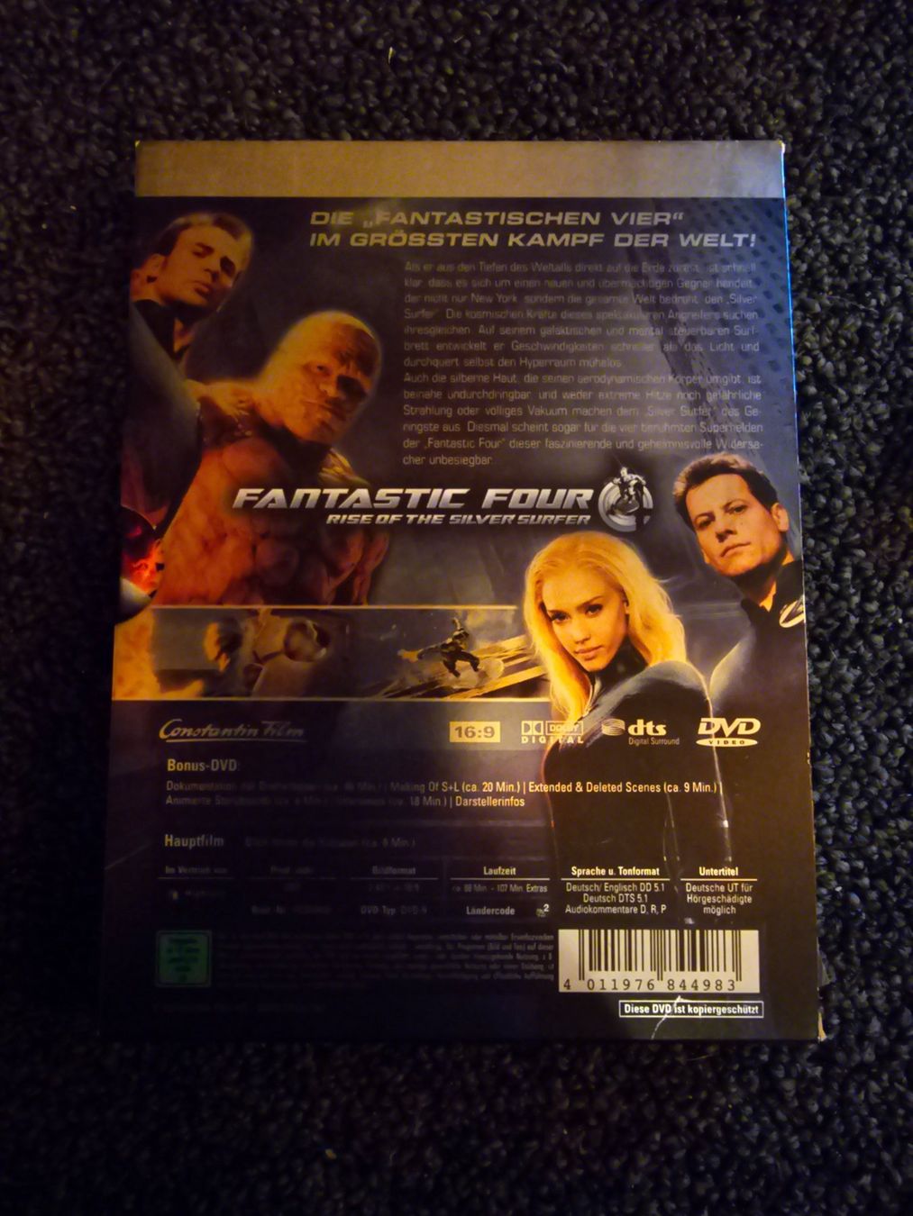 Tutti i DVDs: FANTASTIC FOUR (14134) – Usato da Ruswil venduto da M71 1