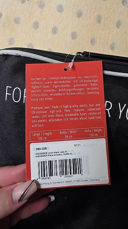 Moto Cover: Highsider Motorradabdeckung unbenutzt – Neu und originalverpackt aus Oberhofen TG von Pea_fj7 2