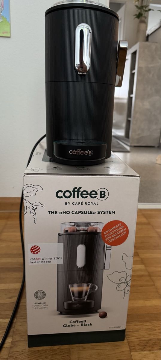 Coffee B Macchine per caffè & Macchine per espresso: CoffeeB Globe Kaffeemaschine Schwarz! – Nuovo e nell'imballaggio originale da Aesch BL venduto da Bet91