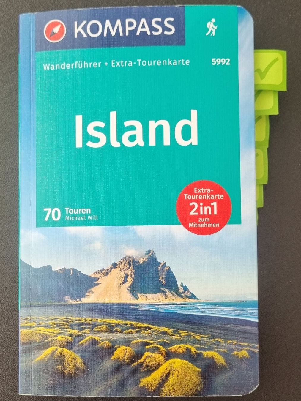 Libri: Wanderführer Island von KOMPASS (Neu!) – Nuovo (secondo la descrizione) da Zürich venduto da lizzie_26