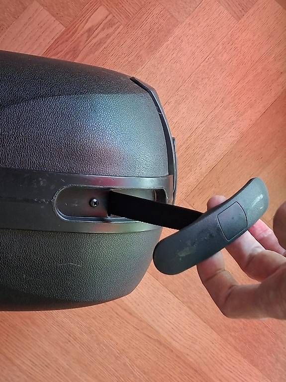Reisekoffer: Samsonite schwarzer Hartschalenkoffer – Gebraucht aus Basel von Bernhard_C 2