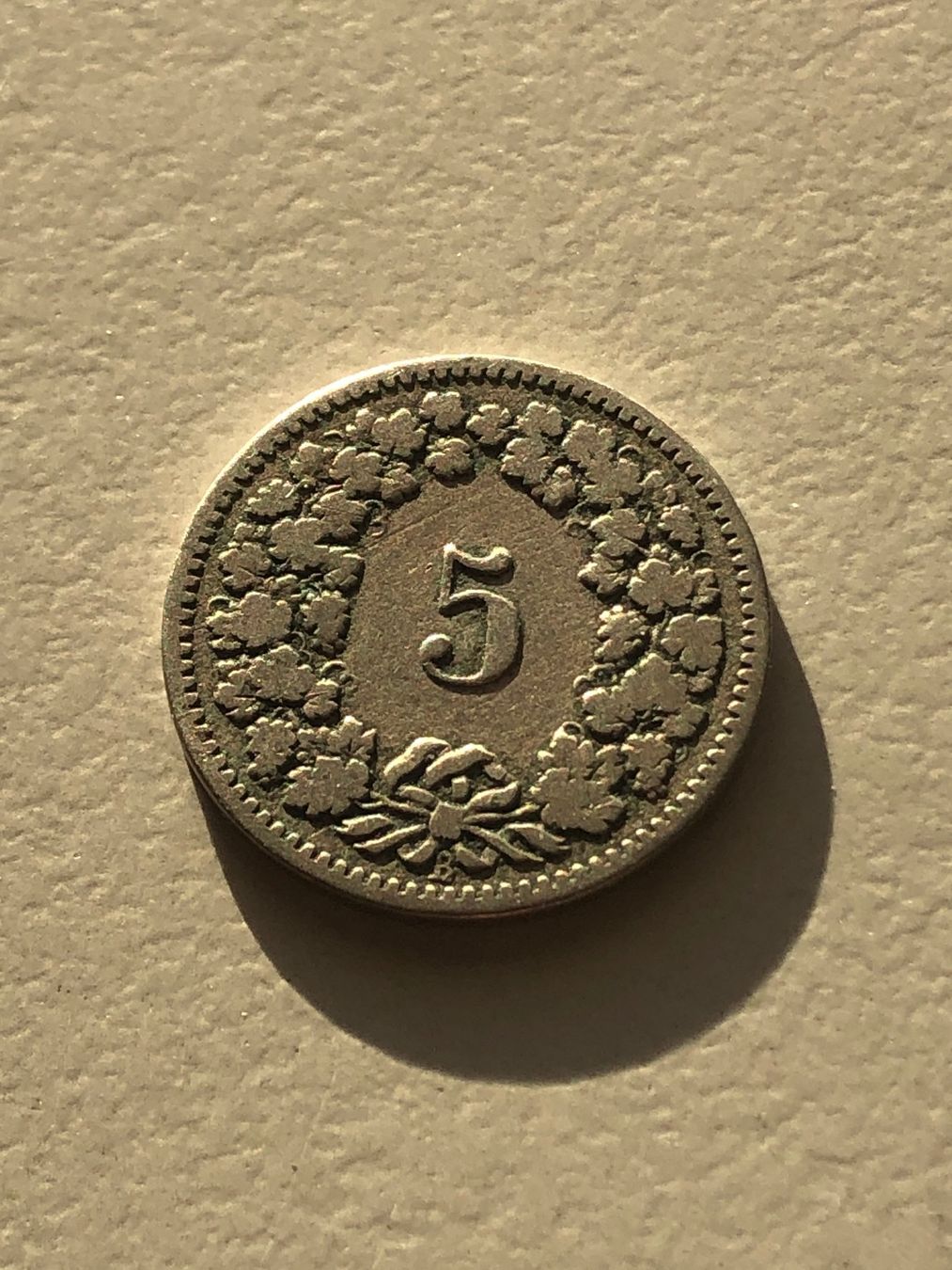 Tutti le monete: 5 Rp. 1882 – Usato da Schötz venduto da Odpa 1