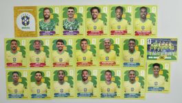 Team Brazil Komplett! - Panini FIFA WM 2026