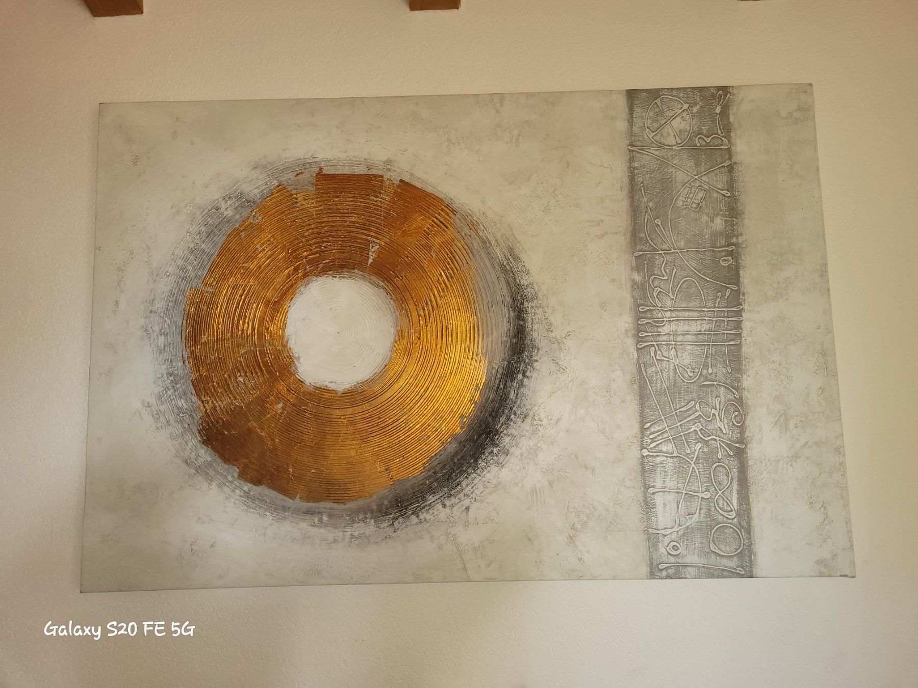 Foto & Immagini: Abstraktes Leinwandbild – Usato da Bonaduz venduto da Lorena2014