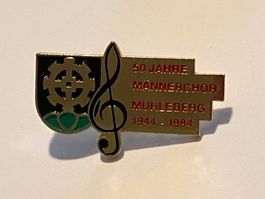 1 Pin Männerchor Mühleberg 50 Jahre