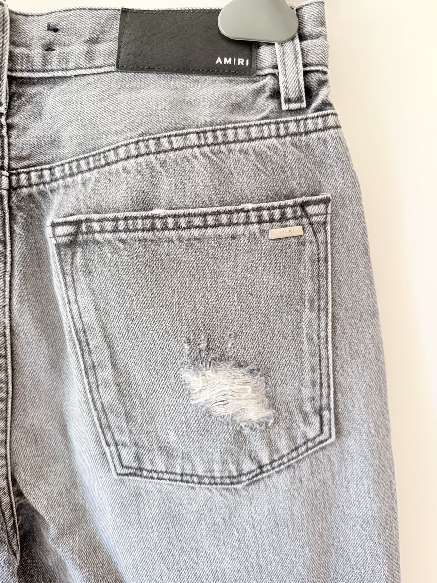 Amiri Jeans: Amiri ripped grey Jeans size 25 – Usato da Genève venduto da kam_m6mq 1