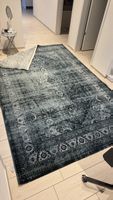 Blauer Vintage Teppich ca. 190x300cm