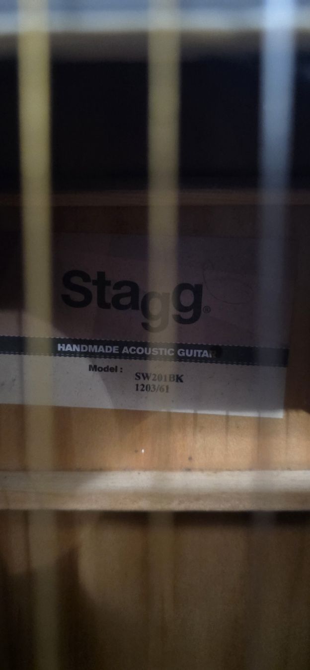 Strumenti musicali: Handmade acoustic guitar Stagg – Difettoso da Chur venduto da ACE18 1