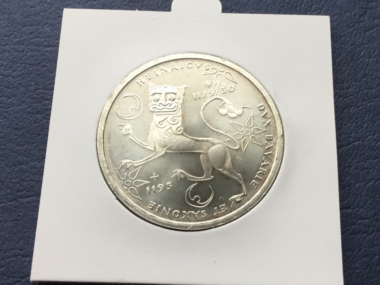 Alle Münzen: 10 Mark Silbermünze 1995 F – Neu (gemäss Beschreibung) aus St. Margrethen SG von alfapeugeot10 1