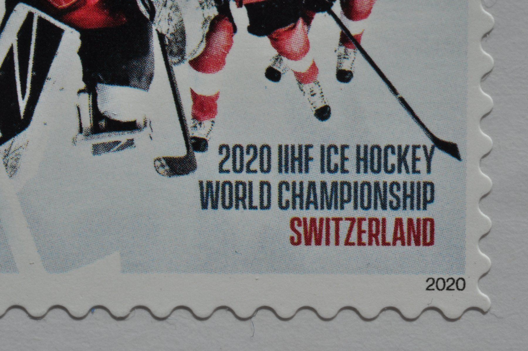 Tutti i francobolli: Eishockey WM 2021 mit Farbverschiebung ** – Nuovo (secondo la descrizione) da Worb venduto da Buespy 5