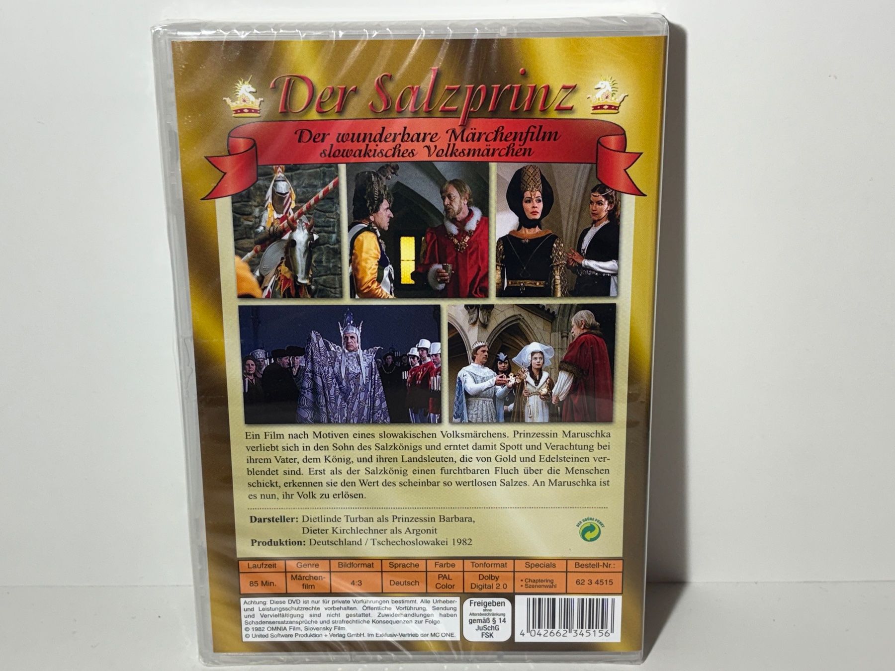 Tutti i DVDs: Der Salzprinz DVD OVP – Nuovo e nell'imballaggio originale da Wilderswil venduto da Sstriker 1