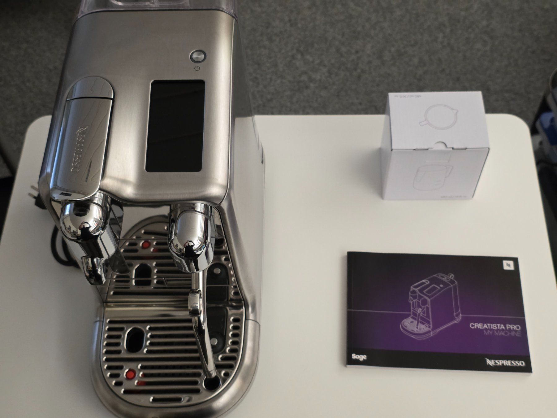 Sage Macchine per caffè & Macchine per espresso: Nespresso Maschine Sage Creatista PRO – Nuovo (secondo la descrizione) da Wallisellen venduto da SkipG45 1