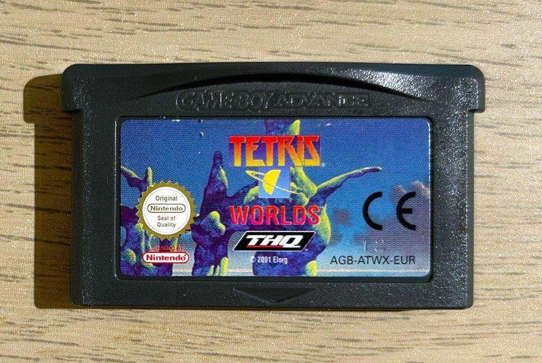 Nintendo Giochi: Tetris Worlds Gameboy Advance GBA – Usato da St. Gallen venduto da Alpine.Arcade