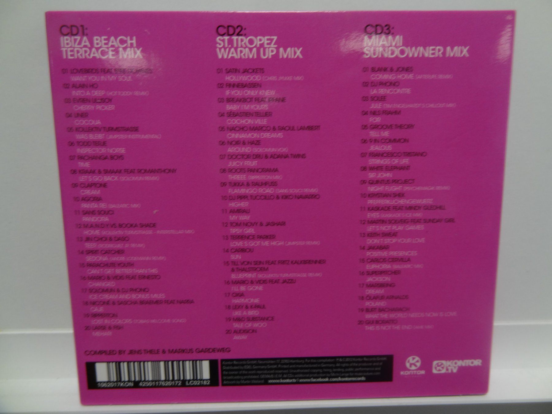 CDs: Various, Kontor Sunset Chill 2012 – D'occasion à luzern par musicandart 1